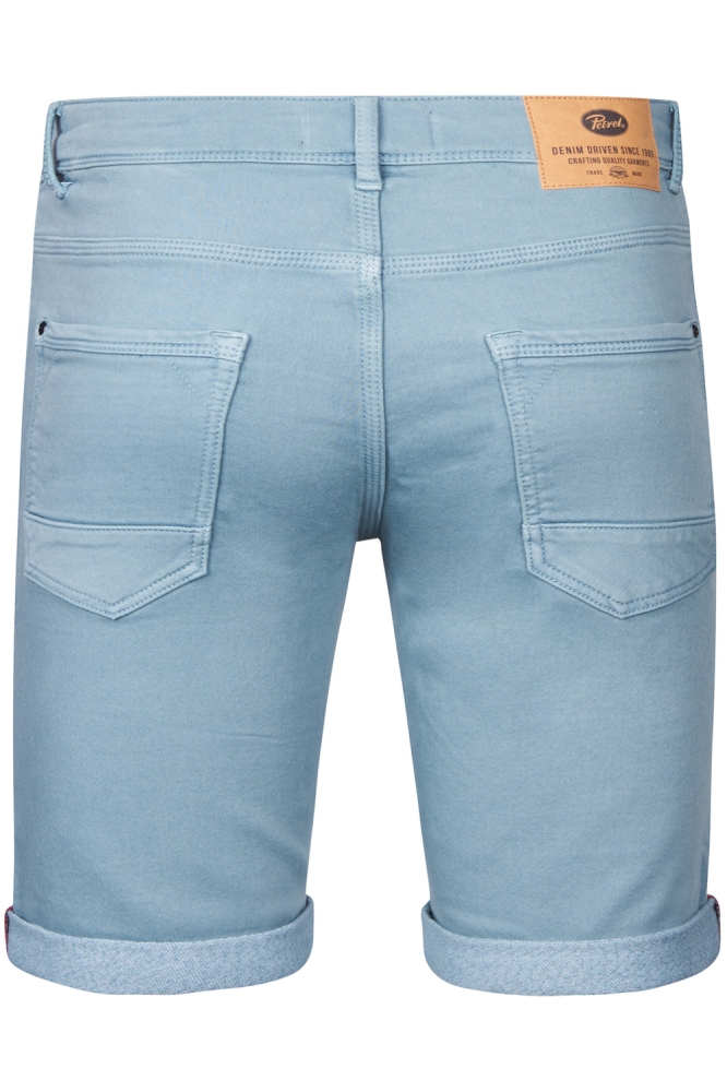JACKSON GEKLEURDE DENIM SHORT M ROS SHO005 5188 Ocean